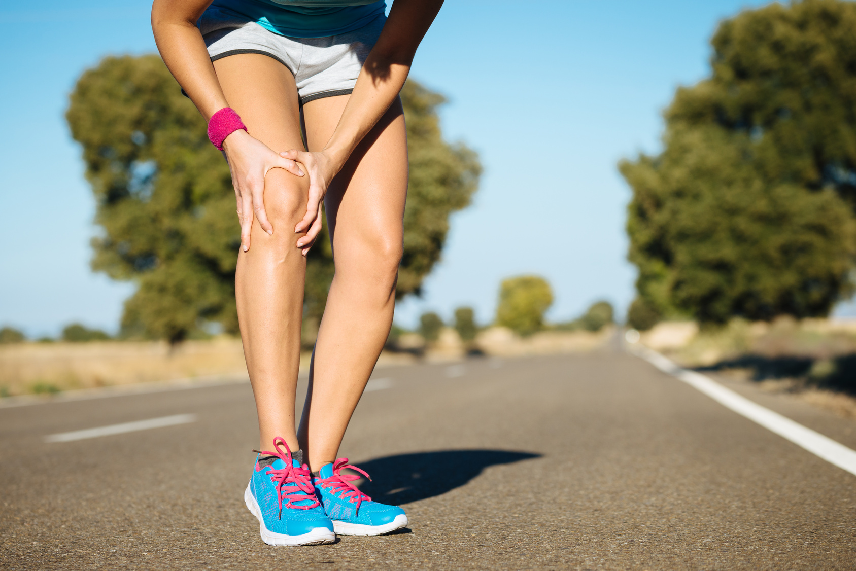 runner with knee pain